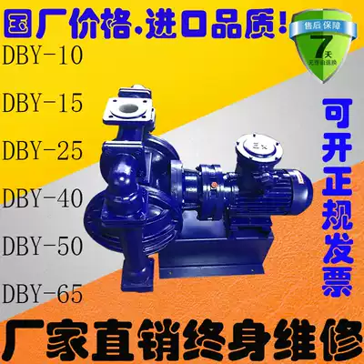 DBY electric diaphragm pump DDY stainless steel electric diaphragm pump explosion-proof electric diaphragm pump diaphragm pump manufacturers