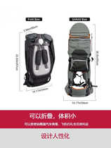 Baby outdoor saddle shoulder seat baby walking artifact children ride high