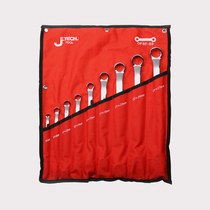 JETECH metric mirror throw double-headed plum wrench set 9 pieces OFSF-S9 6-27mm