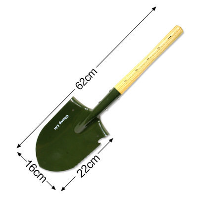 Men and women 108A outdoor multi-function shovel army fan student military training folding shovel military shovel Tibetan mastiff shovel