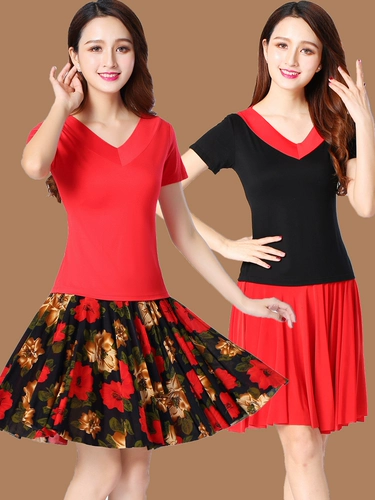 Комплект, футболка, летняя юбка, короткий рукав