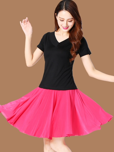 Комплект, футболка, летняя юбка, короткий рукав