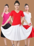Комплект, футболка, юбка, спортивная одежда, облегающий крой, на шнурках, короткий рукав