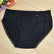 Die Anfen underwear womens mid-waist simple package hip modal seamless lace briefs underwear