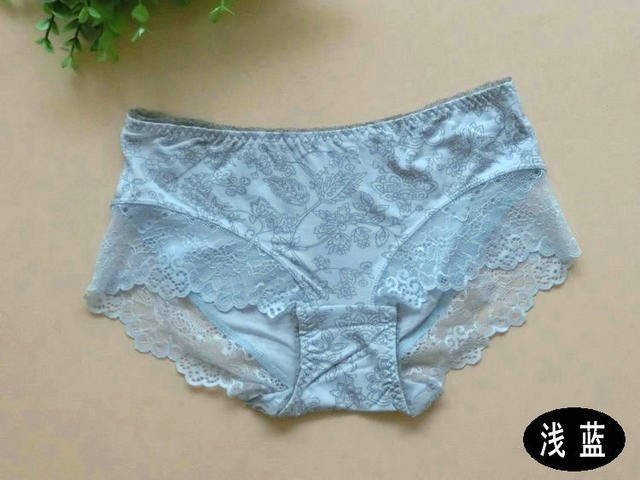 Counter Die Anfen underwear ແມ່ຍິງຂະຫນາດກາງຕ່ໍາ lace lace seamless modal ແປຂອງ underwear underwear ອ່ອນແລະ breathable