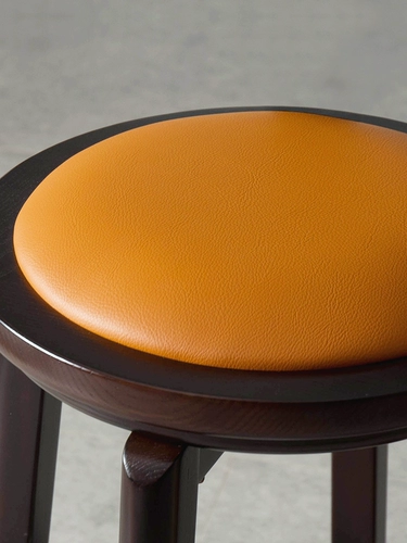 Столковое деревянное барное кресло современное минималистское дом высокий стул барный стул вращает северные бары