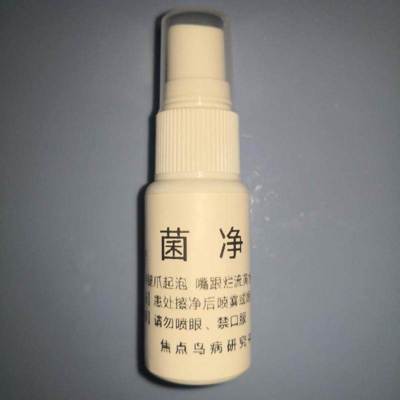 Treating birds with rotten claws, blisters, wings, wings, rotten yellow birds, infected with rotten legs and feet, red lines and edema