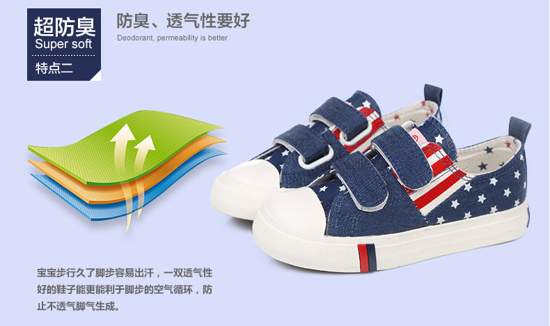 Chaussures enfants en toile suture de voiture pour printemps - semelle tendon - Ref 1038621 Image 48