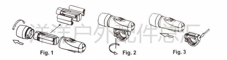 Eclairage pour vélo - phare - Ref 2398686 Image 13