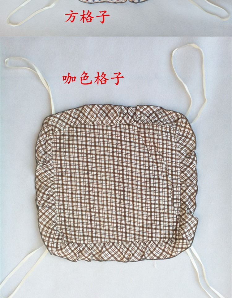 Ghế ghế đệm pad vòng tròn hình chữ nhật nhỏ phân vuông Stool tròn nhỏ đệm pad trượt 6 vận chuyển và rửa được - Ghế đệm / đệm Sofa bộ thảm lót ghế gỗ