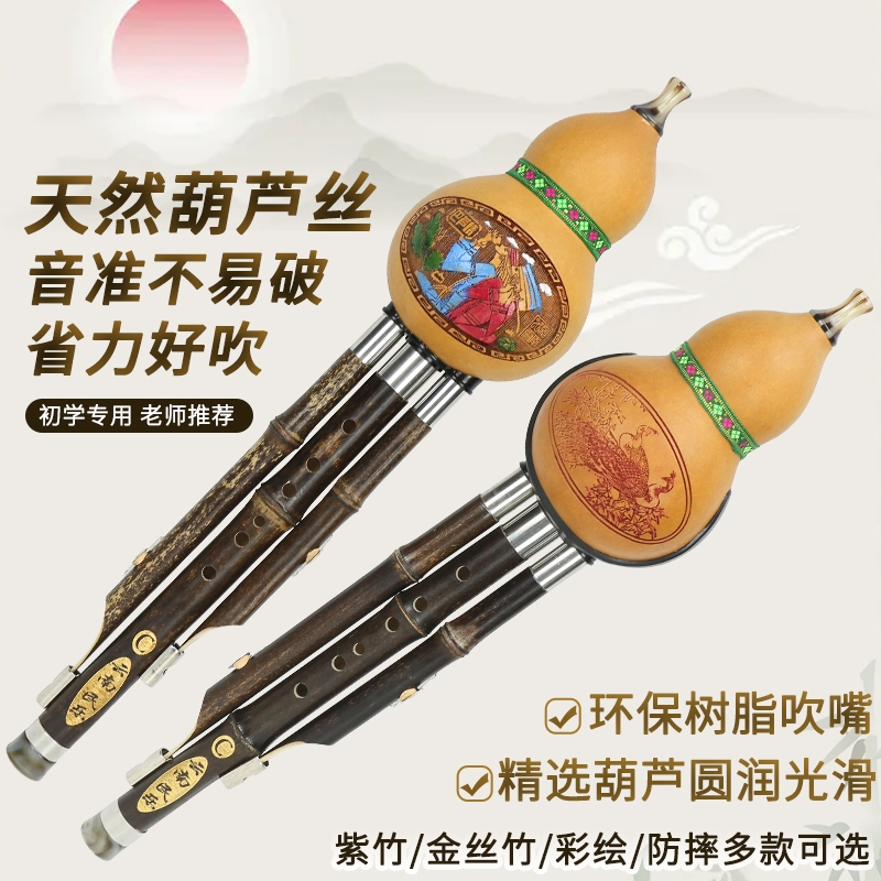 Group purchase discount cucurbit silk C tone children beginners adult students entry zero basic Yunnan Zizhu