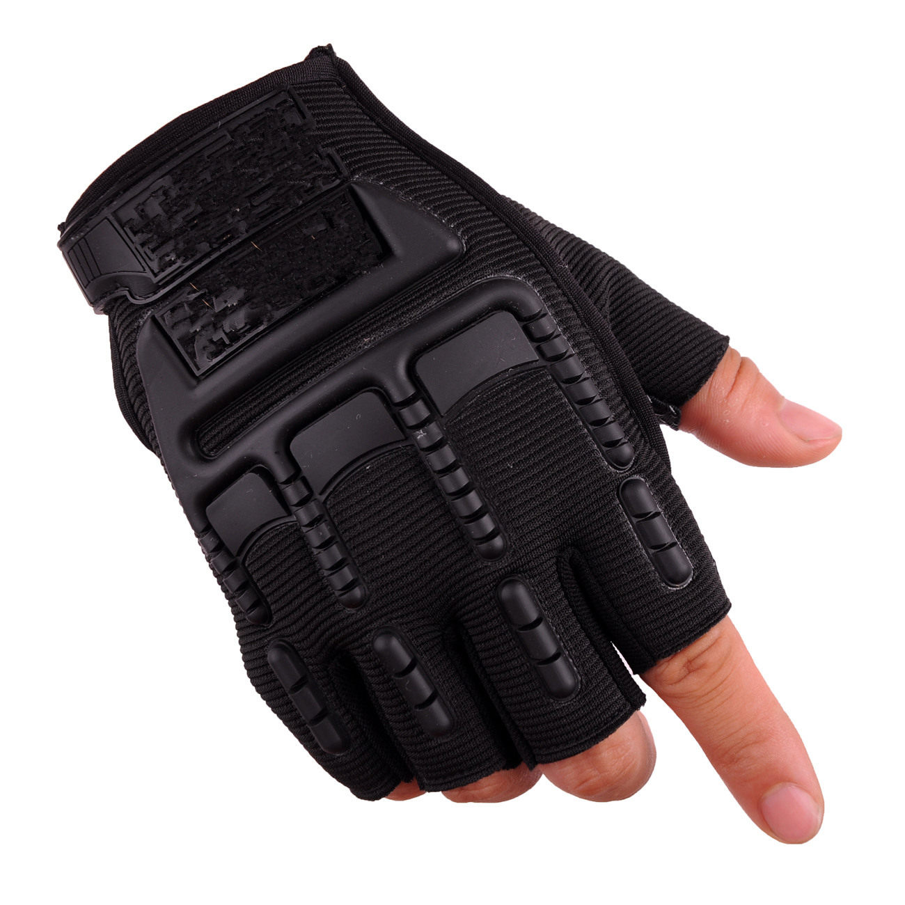 Rock climbing ski gloves boxing fitness fighting half finger riding men's tactical cut-resistant outdoor sports training gloves