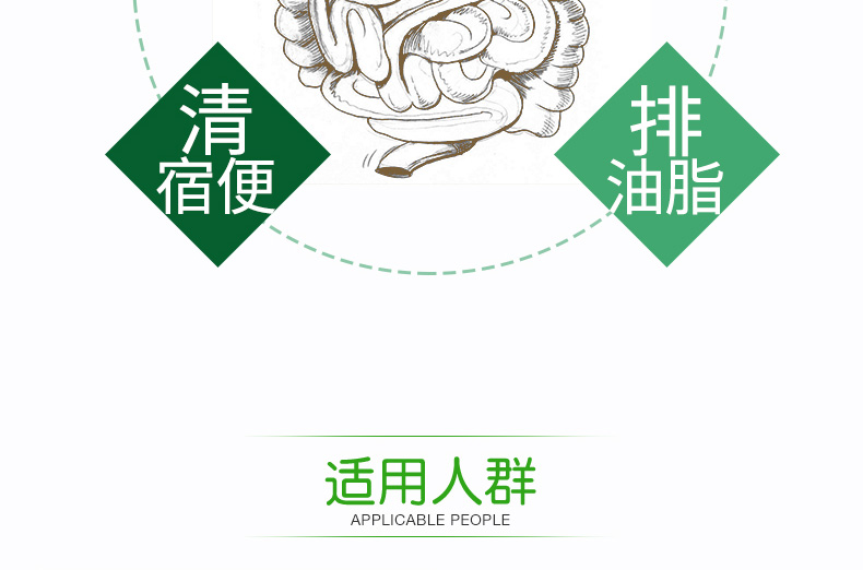 Singapore Nhập khẩu LAC Livixi Natural Clear Powder Intestines Original Health Food - Thức ăn bổ sung dinh dưỡng viên uống tảo biển