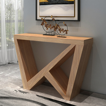 New Chinese style entrance table Living room case A few narrow creative Nordic entrance table Modern simple entrance cabinet by the wall cabinet