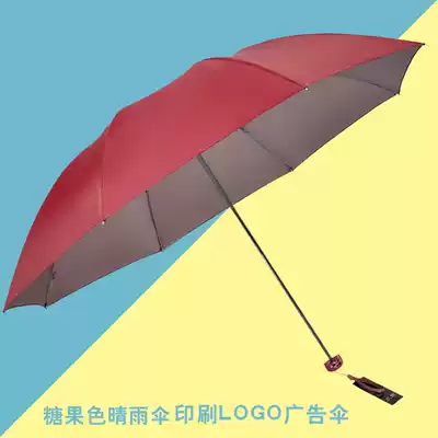 Paradise umbrella 336t silver glue anti-UV umbrella gift umbrella advertising custom parasol logo