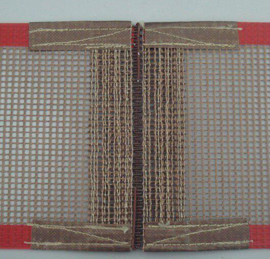 铁氟龙输送带烘烤箱UV炉烘干线传送带4*4网眼