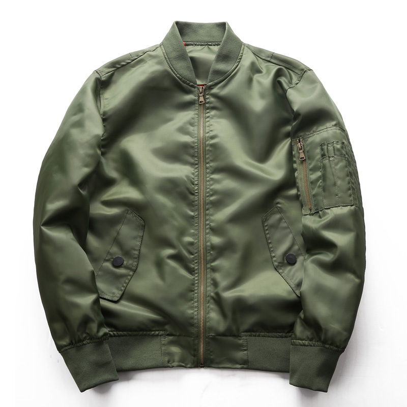 2025 Spring and Autumn Thin Men's Ma1 Bomber Jacket Japanese Style Unisex Couple Oversized Baseball Jacket Trendy 2025 Spring and Autumn Thin Men's Ma1 Bomber Jacket Japanese Style Unisex Couple Oversized Baseball Jacket Trendy
