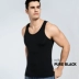 Vest đáy quần thể thao áo thun nam Slim cotton thoáng khí mùa hè co giãn - Áo vest Áo vest