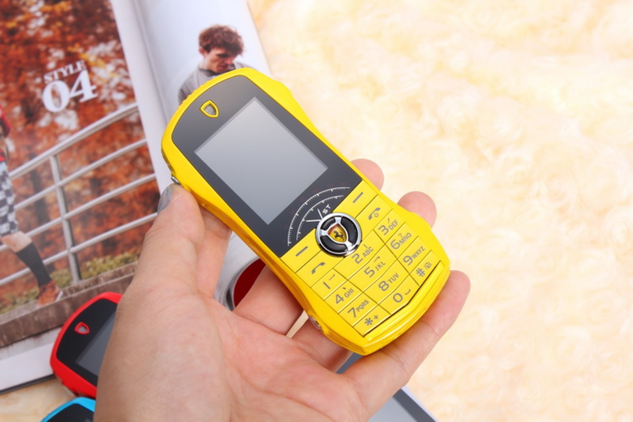 NIUWAN / New Wan F1 xe điện thoại di động đèn trẻ em học sinh hoạt hình cá tính mini thể thao xe điện thoại di động