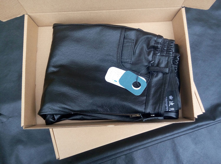 Pantalon cuir homme DIKDRO pour printemps - Ref 1491123 Image 14