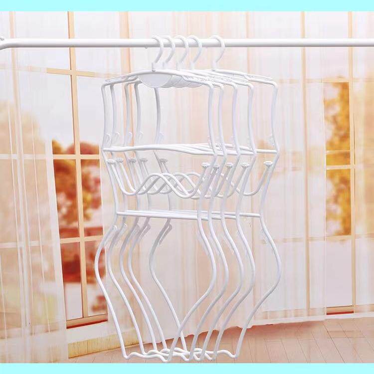 水着陳列ラック、水着ハンガー、プラスチックハンガー、水着ハンガー、衣料品店用ハンガー