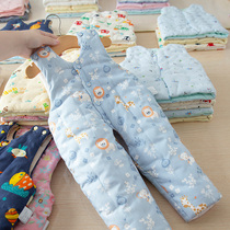 Baby cotton pants baby cotton pants baby cotton handmade pants thick inner wear warm cotton pants autumn and winter