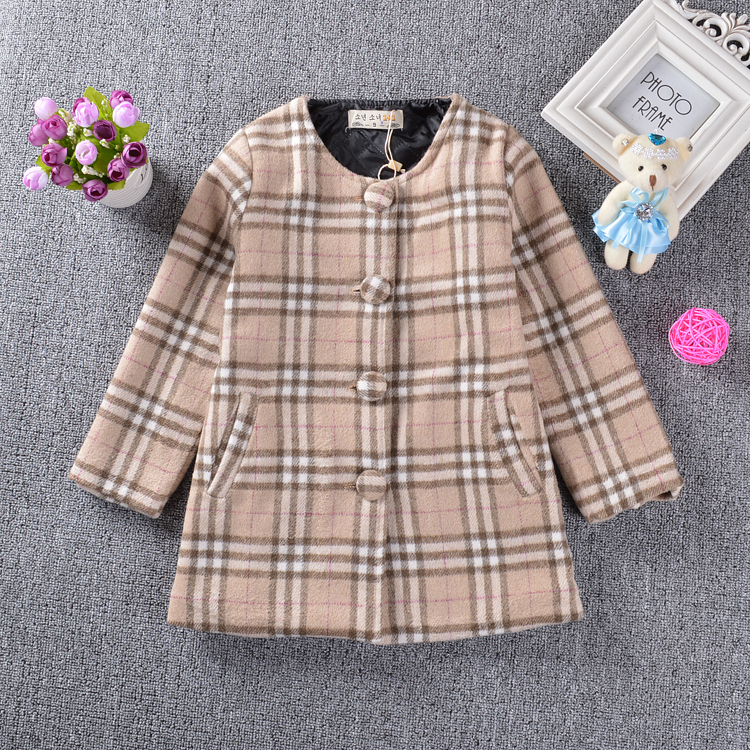 Manteau pour fille en laine - Ref 2162183 Image 10