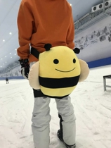 Ski hip protection anti-fall artifact little bee thickened adult protective gear equipment veneer turtle white bear suit animal