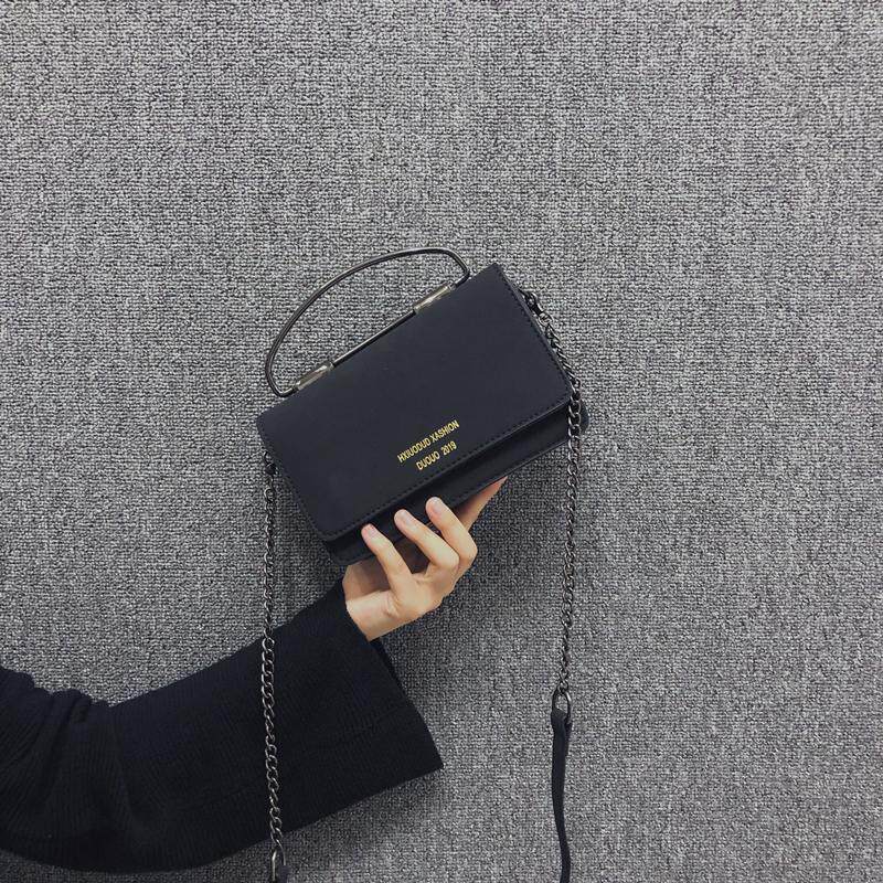 French counter ITCFASHONK small luxury ~ new fashion Joker diagonal bag chain bag female soft leather
