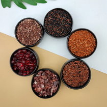 Native Tropical South American red rainforest sand fish tank landscaping Decorative bottom sand rat Torpedo Dragon Three Lake Cichlid with sand