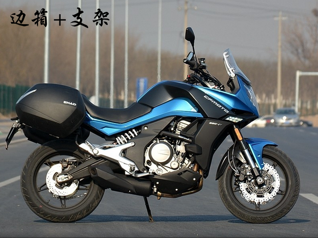 Mùa xuân gió 650MT xe máy bên hộp SHAD Xia De nhanh chóng phát hành không thấm nước đầy đủ mũ bảo hiểm bên hộp phía sau hộp phía sau ụ - Xe gắn máy phía sau hộp thùng đựng đồ xe máy exciter 150