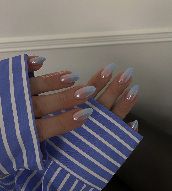 Ugg Hot Girl Nail Tips'Klein' New Style ins Niche Hailey Aurora Pink Gradient Blue Asian Style Wearable Nails Ugg Hot Girl Nail Tips'Klein' New Style ins Niche Hailey Aurora Pink Gradient Blue Asian Style Wearable Nails