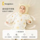 童泰 Демисезонный детский комбинезон для новорожденных для младенца, хлопковое стеганое боди, пуховик, увеличенная толщина