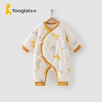 童泰 Осень и зима 0- март, новорожденные, мужские и женские детские хлопковые кимоно, моллюска