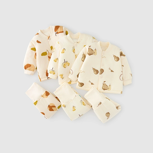 童泰 Детский зимний комплект для мальчиков, детская хлопковая куртка, пуховик, увеличенная толщина