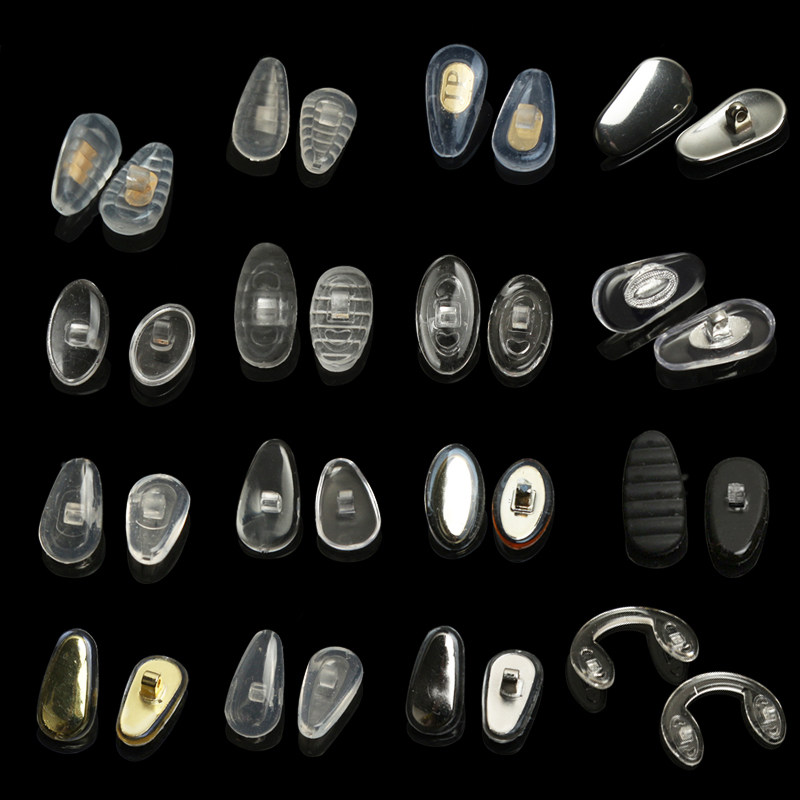 Soft Air Bag Anti-Slip Nasal Care Pad Imported Silicone Defoliates Accessories Spectacle Frame Screw Buckle Type