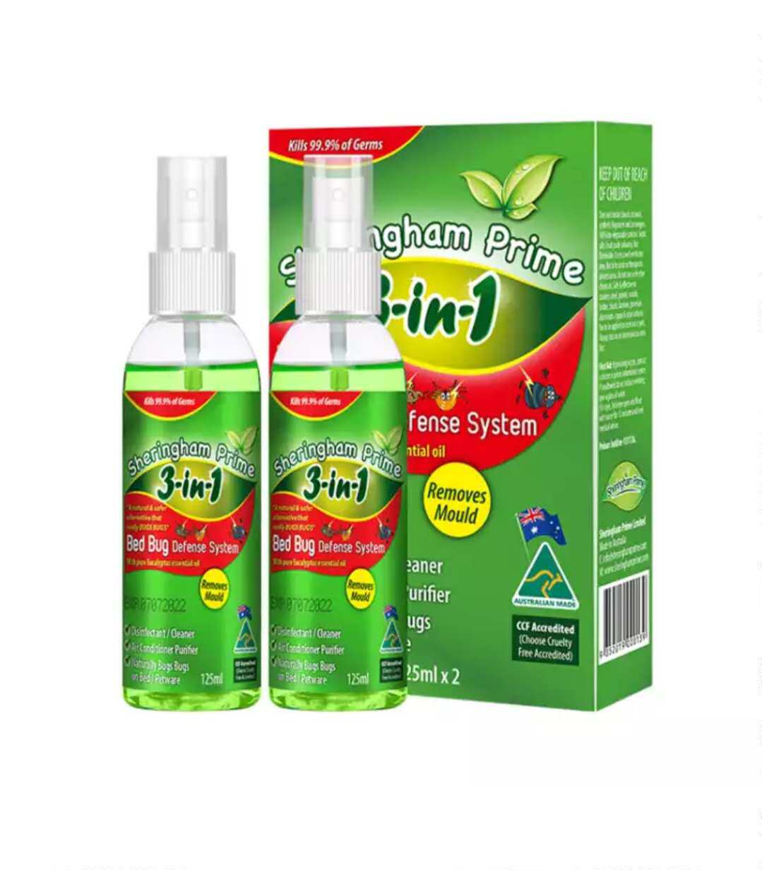 Happy Shipping Hen Import Indoor Germicidal And Bacteriostatic Mite Domestic Plant Bed-Free Spray 125ml * 2