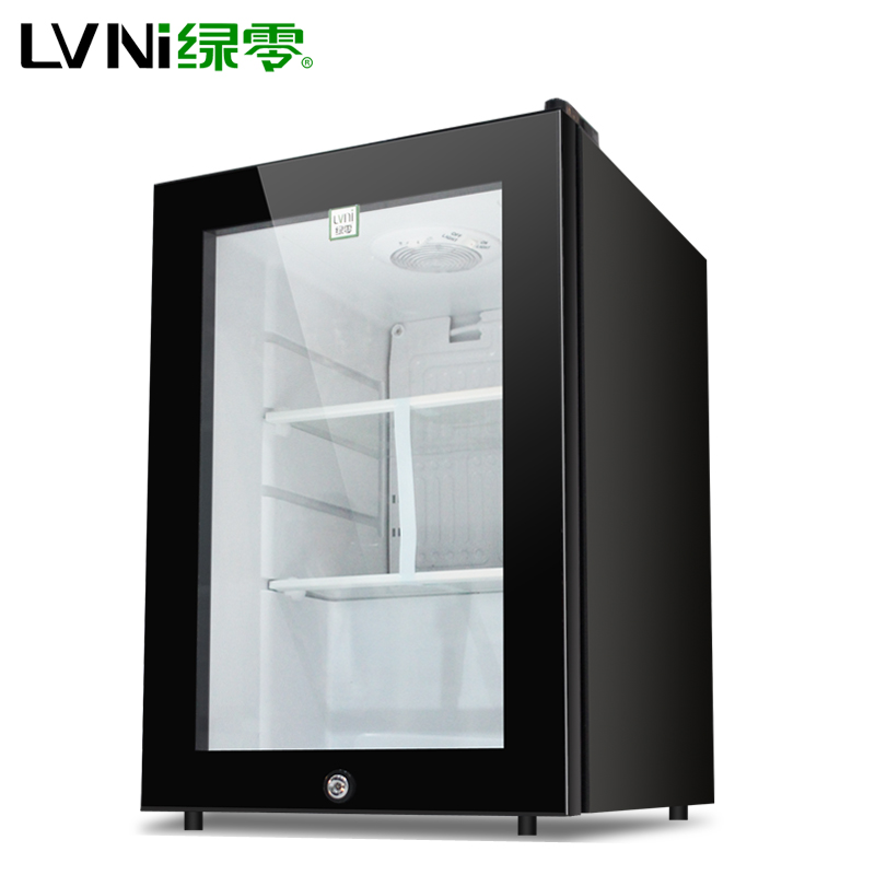 Green Zero Glass Door Home Single Door Xiaoice Box Transparent