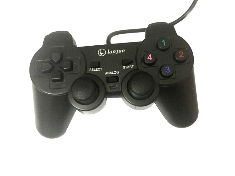 Super Mario màu đỏ và trắng điện arcade có dây điều khiển trò chơi máy tính để bàn máy tính xách tay usb game controller tay cầm đá fo4