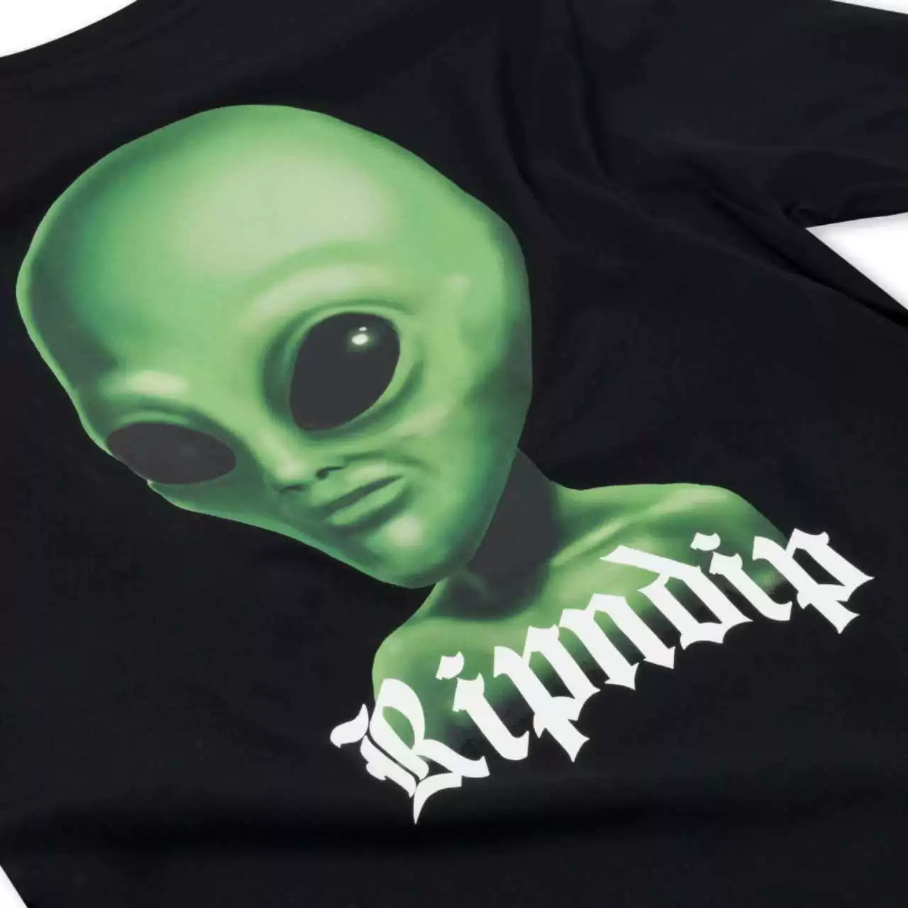 RIPNDIP Американский модный бренд RIPNDIP, кот с поднятым средним пальцем, хлопковая футболка с коротким рукавом и инопланетяной головой ET