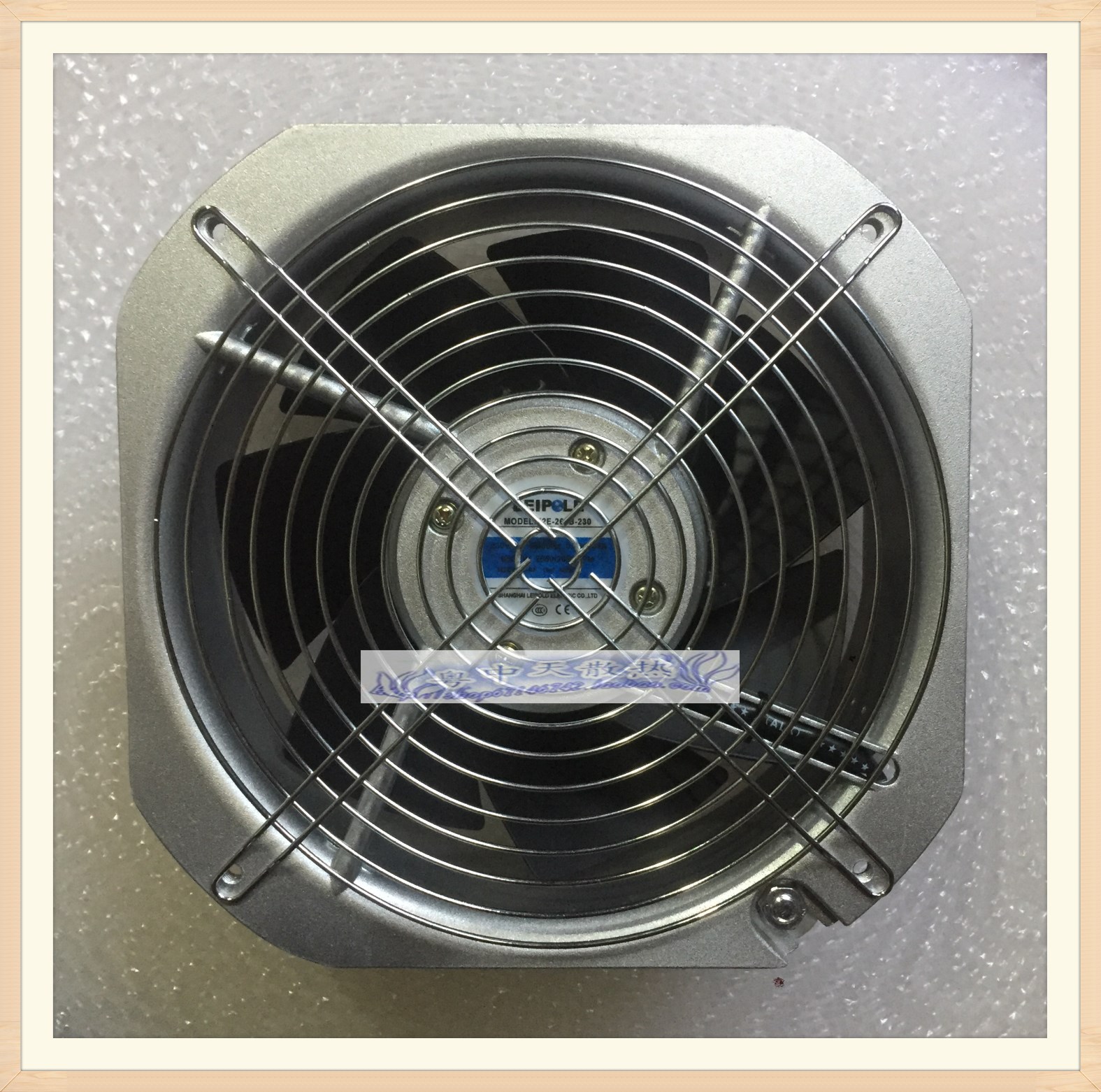 F2E-260B-230 22580 220V Axial Fan Quiet Cabinet Cooling Fan