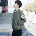 Mùa xuân và mùa thu nam áo khoác cardigan dài trẻ trung xu hướng áo khoác học sinh trung học Phiên bản Hàn Quốc của quần áo khoác ngoài nam