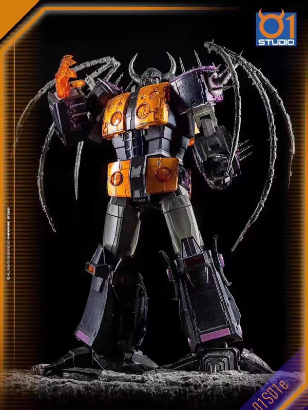 01-Studio Cell Cosmic Emperor Dark Version Transforming Toy Giant Planet Birthday Gift
