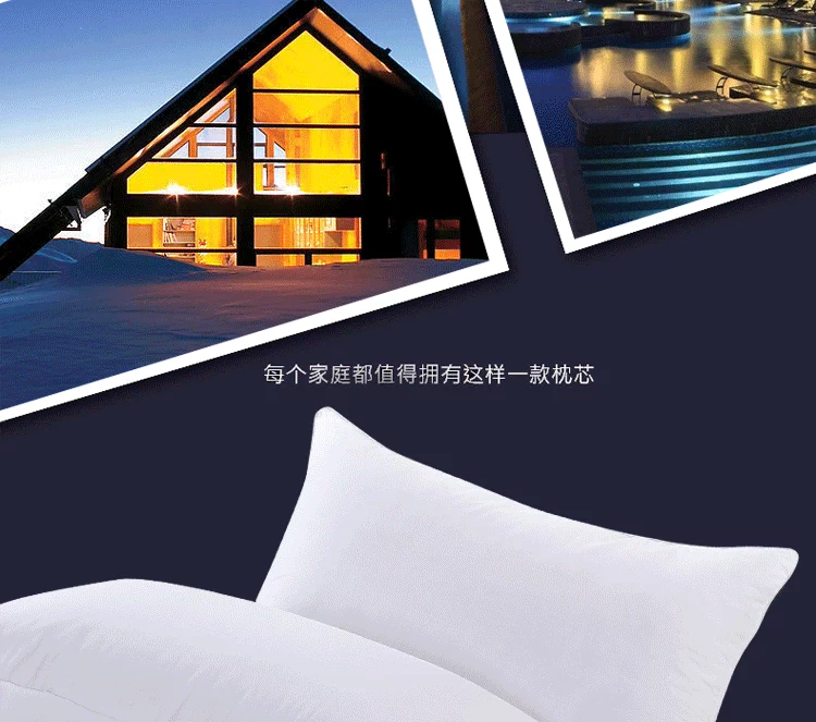 Khách sạn năm sao bộ đồ giường khách sạn bán buôn lông nhung sợi gối gối gối gối gối gối