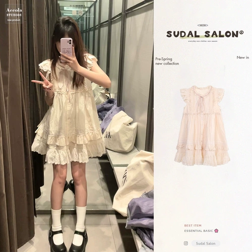 Милый летний гаечный ключ, мини-юбка для принцессы, французский стиль, подходит для подростков