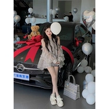 Осенняя небольшая дизайнерская рубашка, тренд сезона, французский стиль