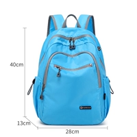 Синяя маленькая складная система хранения