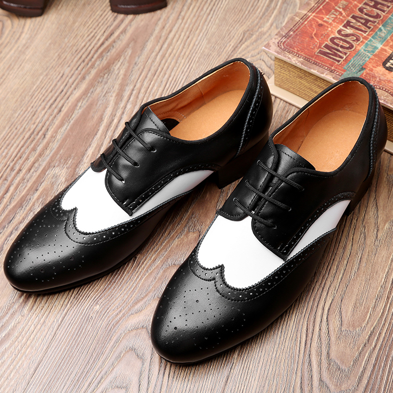 Latin dance shoes men's dance shoes men's adult mid-heel soft-soled exercise shoes dance shoes social modern dance shoes breathable