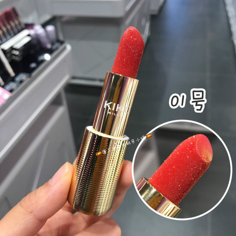Spot KIKO2019 Summer Ocean feel Ocean Series Lipstick metallic Shiny bling Lipstick - Son môi bbia last powder lipstick