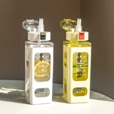 Летний квадратный высококачественный портативный пластиковый вместительный и большой стакан со стаканом, простой и элегантный дизайн